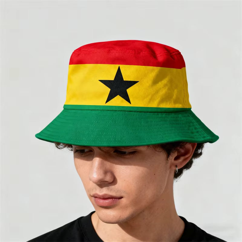 Chapeau Bucket Drapeaux - Affichez votre fierté!